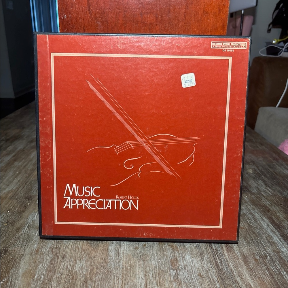 Robert Hickok Music Appreciation Vinyl Records Box Set C8 10151